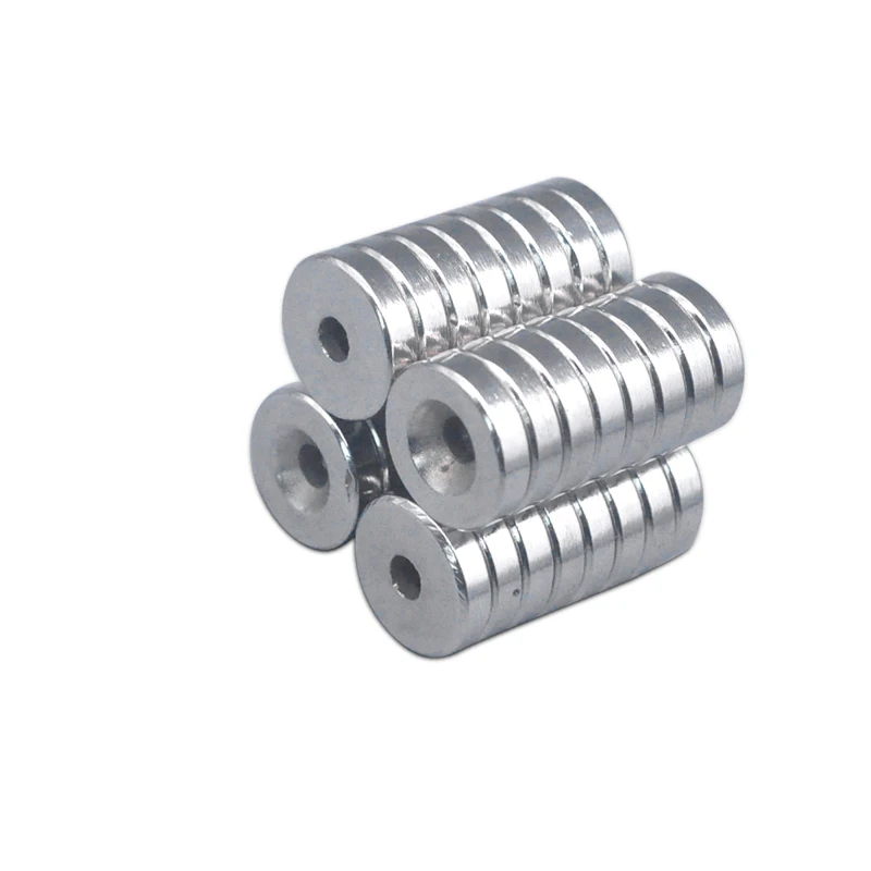 2~150PCS 20x5-5mm N35 Minor Super Powerful Magnet 20*5 mm Hole 5mm Round Countersunk Magnetic Neodymium Disc Magnets 20*5-5mm |
