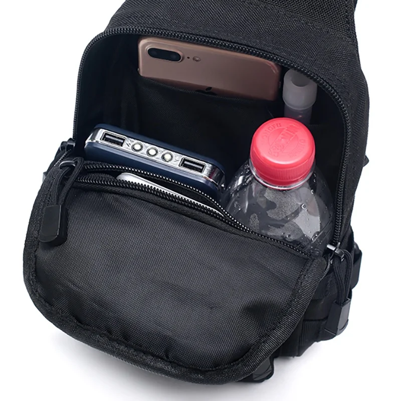 Профессиональная нагрудная сумка для активного отдыха альпинизма диагональная