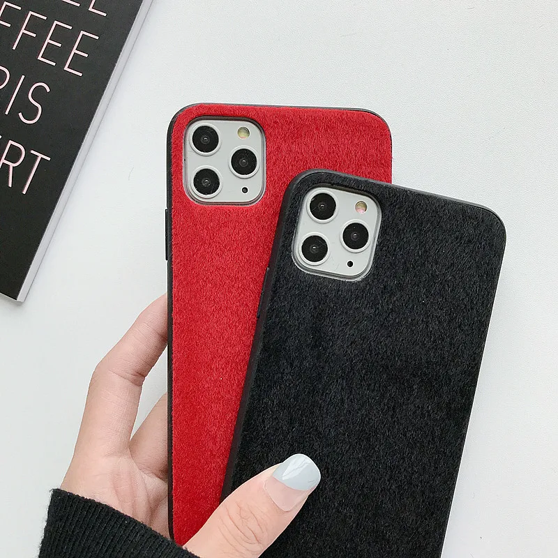 Чехол для Xiaomi mi pocophone f1 чехол плюшевая теплая мягкая задняя крышка Fundas Xiao Red Note 7 8 6