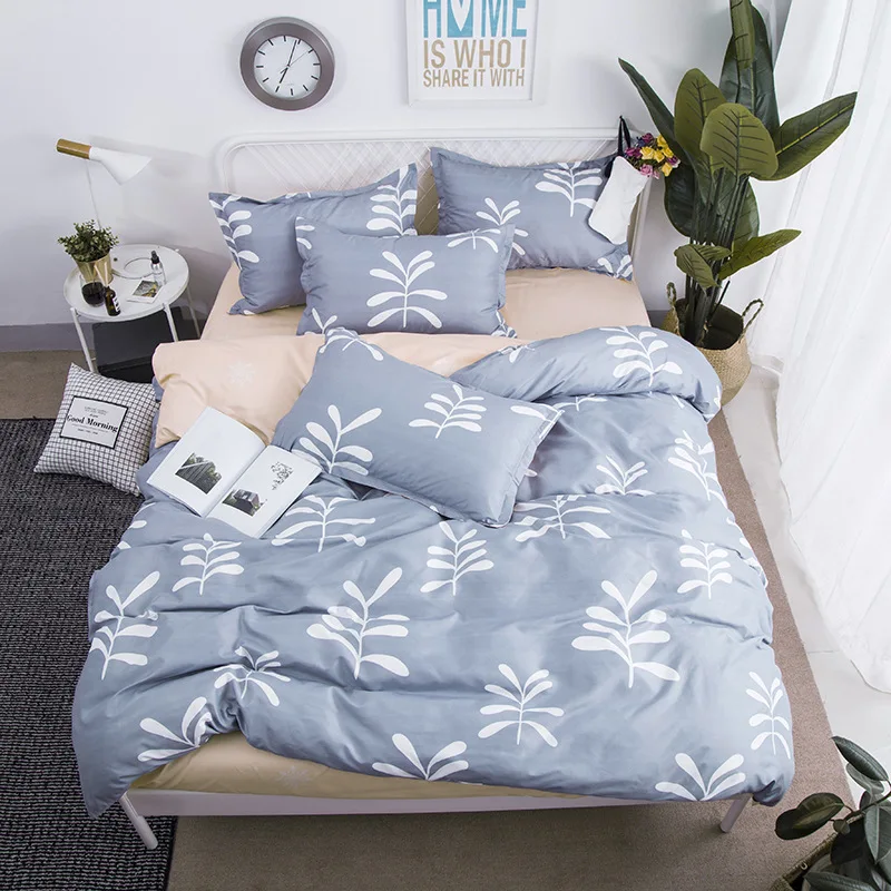 Домашний текстиль постельное белье комплекты с принтом в виде героев