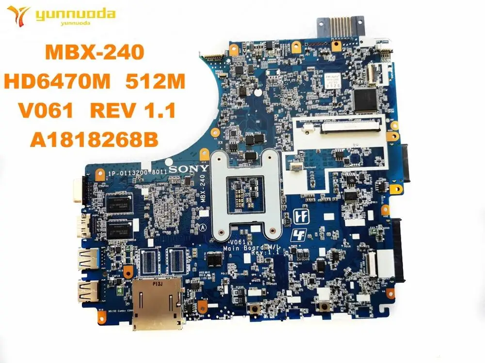 Оригинальный беспроводной контроллер для SONY MBX 240 Материнская плата ноутбука HD6470M