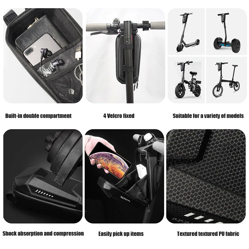 

Electric Scooter Bag Hard Shell Head Package EVA Balance Car Head Bags WHShopping