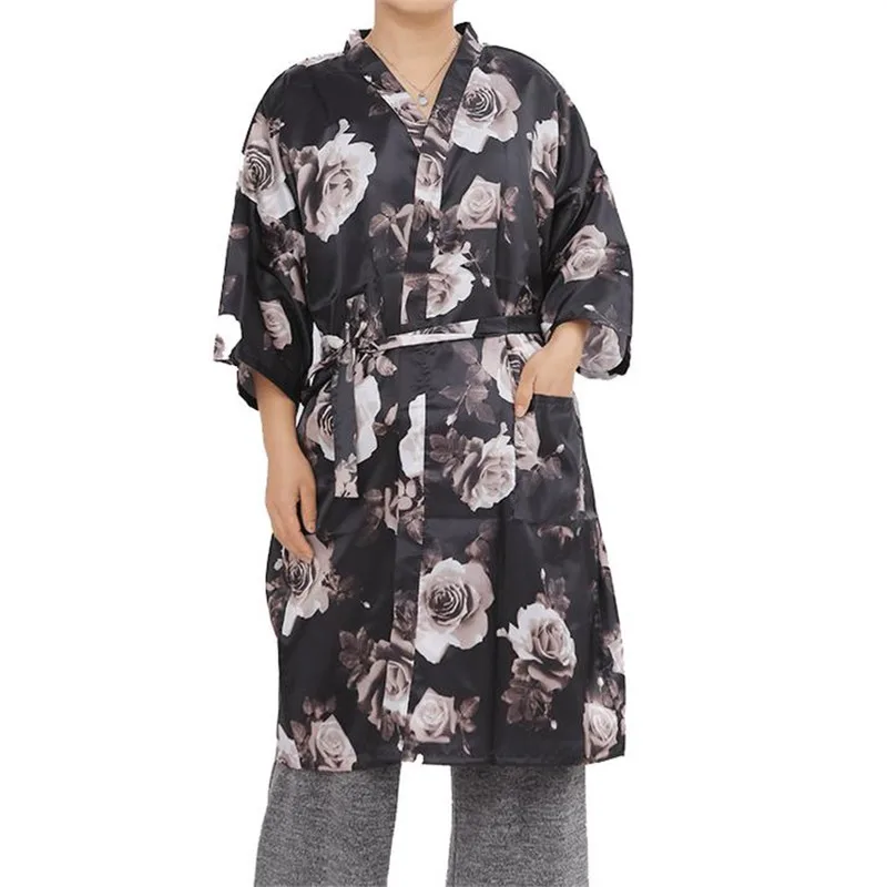 

Парикмахерские фартуки накидка для стрижки волос парикмахерское платье накидка Парикмахерская для стрижки волос краска для волос фартук антистатический инструмент для укладки волос 30