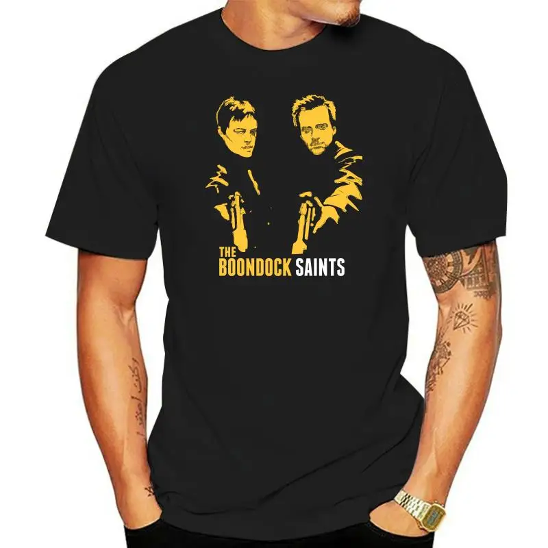 

The Boondock Saints Men'S Tshirt Mens Streetwear T Shirts Fashion 2022 Tee Shirt Black Of White T-Shirt Tops For Man