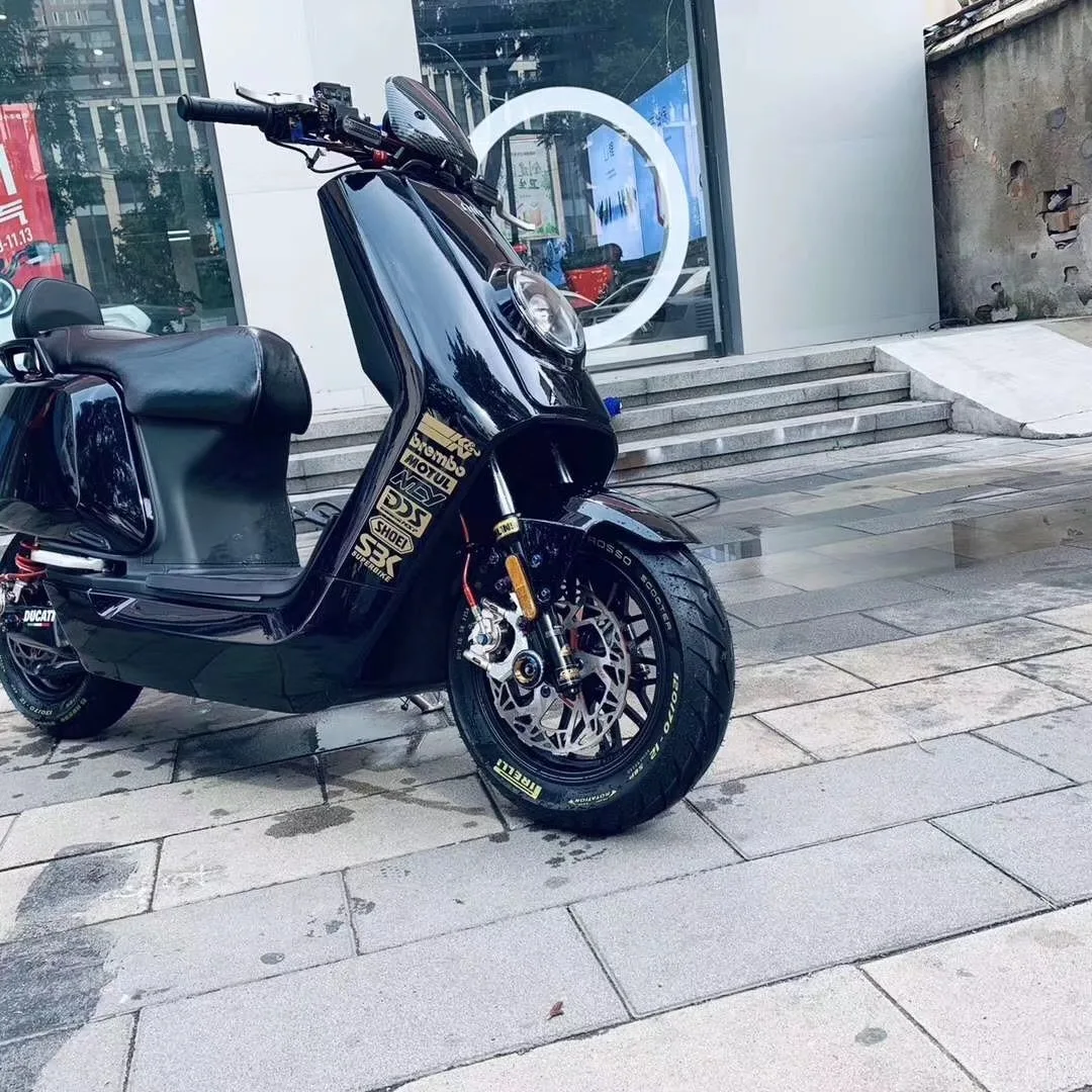 

Akcnd D2 Motorcycle Brake Caliper 84mm Mount Radial 2x34mm Pistons For Honda Yamaha Electric Scooter Refit