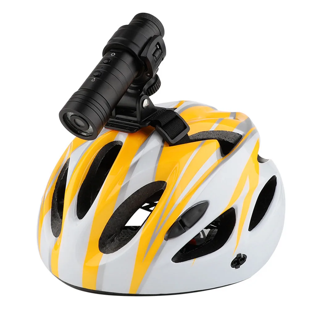 Велосипедный мотоциклетный рекордер HD 1280x720 металлический белый светодиодный