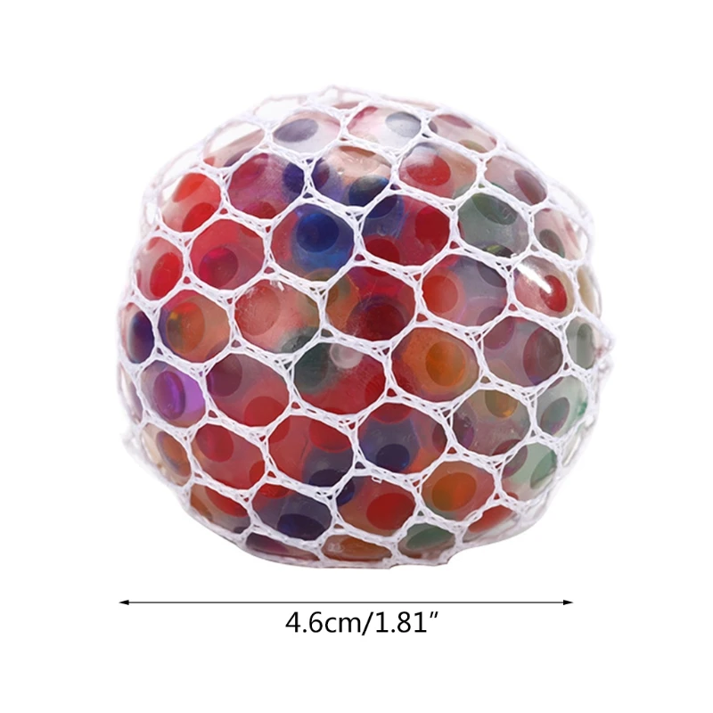 

Grape Style Stress Ball Kneading Decompression Soft Squeeze Balls Squishy Stress Relief Balls Toys for Kids Children