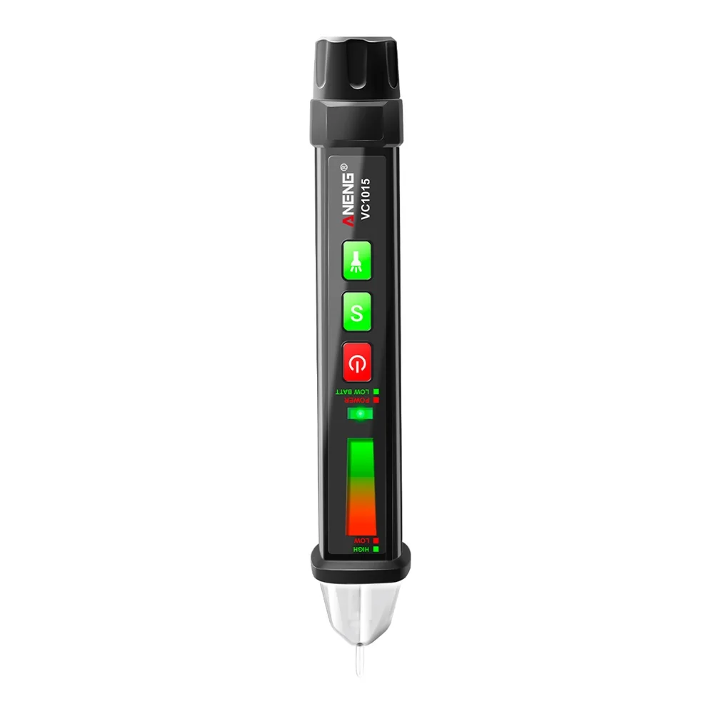 

Test Pencil Digital Voltage Detector 12~1000V AC1015 Electric Flashlight