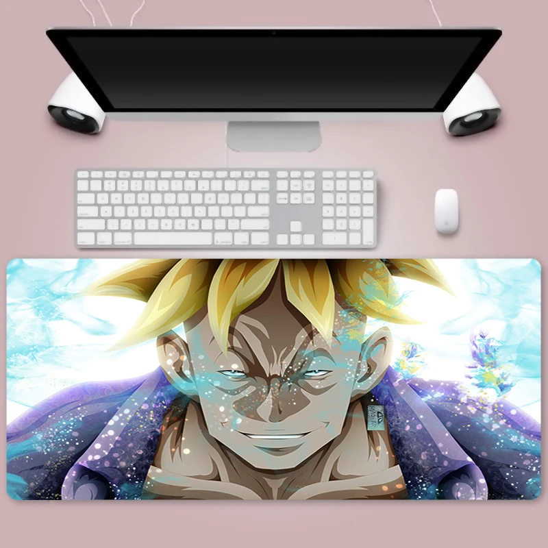 

One Piece Mouse Pad Gaming Computer Mouse Mat Big Desk Mat Non-Slip Rubber Base Mousepad for Laptop PC Game Waterproof