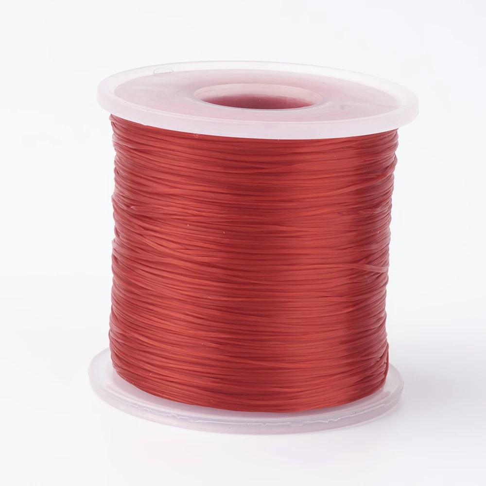 

300m/roll 0.5mm Stretch Elastic Crystal Beading Cord Thread String for Bracelet Making Jewelry Findings Multi-color