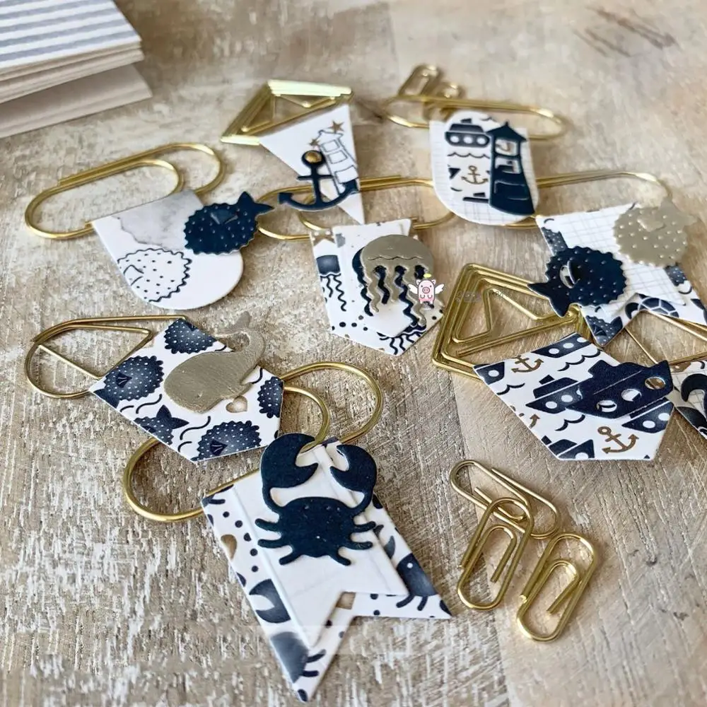 Металлические Вырубные штампы форма для резки морской рыбы Дельфина