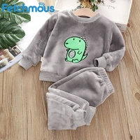 baby pajamas girl boy clothes 2pcs long sleeve topspant toddler infant set newborn romper jumosuit costume roupas de bebe