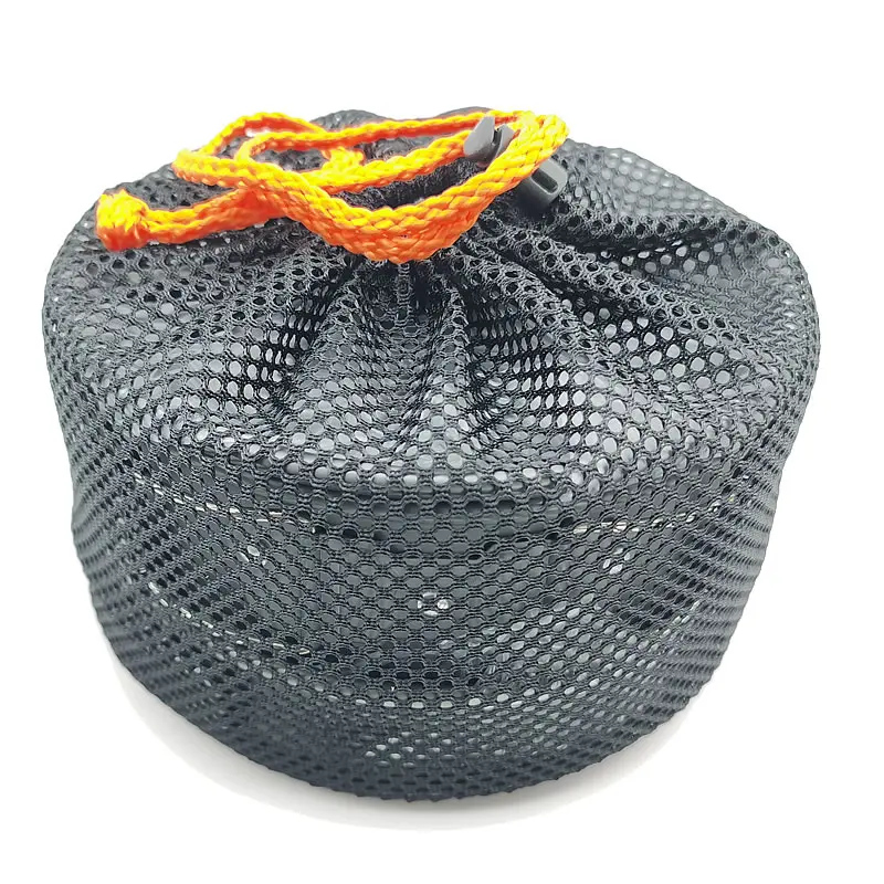 

Camping Utensils Dishes Cookware Set Picnic Hiking Heat Exchanger Titanium Alloy Pot Outdoor Tourism Tableware