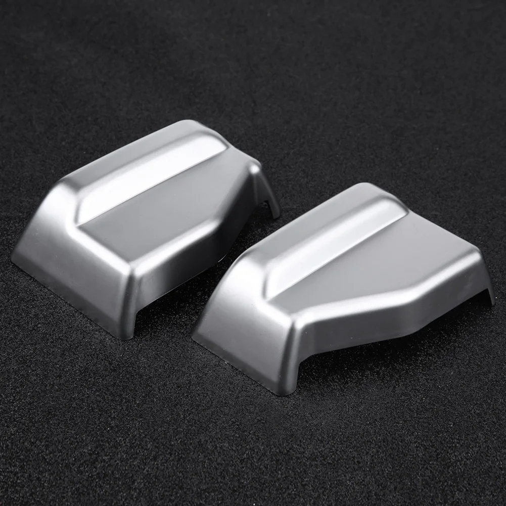2 pcs Silver Seat Safety Belt Decoration Cover Trim ABS chrome Material fit for Mercedes Benz E Class W212 W213 S W222 | Автомобили и