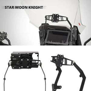 for honda crf 1100l africa twin adventure sports crf1100l motorcycle accessories stand holder phone gps navigaton plate bracket free global shipping