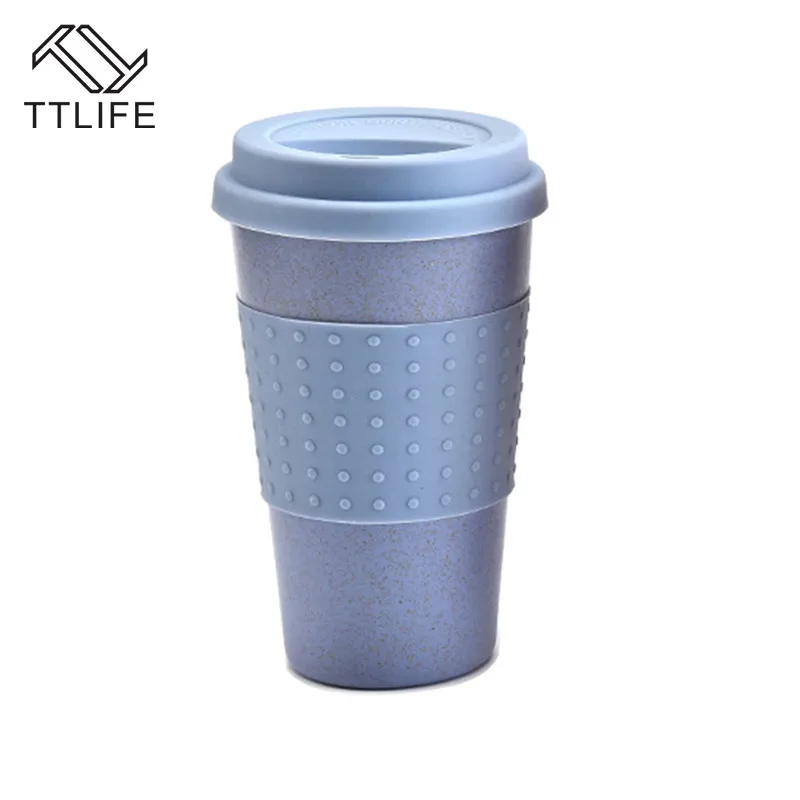 TTLIFE многоразовая чашка для воды Cola кофейные чашки Пшеничная солома здоровый