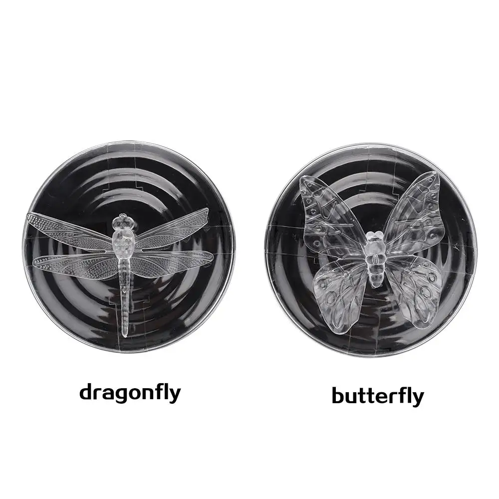 

Path Lamp LED Party Christmas Dragonfly Outdoor Lights Colorful Bright Waterproof Decoration Festival Solar Pond Light Floating