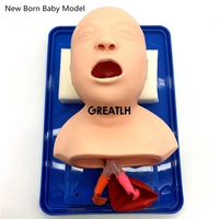 new born baby pseudo human simulation tracheal intubation cardiopulmonary resuscitation model manikin model