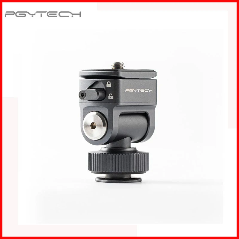 

PGYTECH DSLR snaплок нано поворотное и наклонное крепление 1/4 "винт крепление холодного башмака камера клетки смартфон Регулируемый монитор аксес...