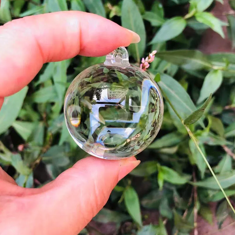 Прозрачный Гладкий хрустальный шар диаметром 40 мм 6 шт. деталь освещения