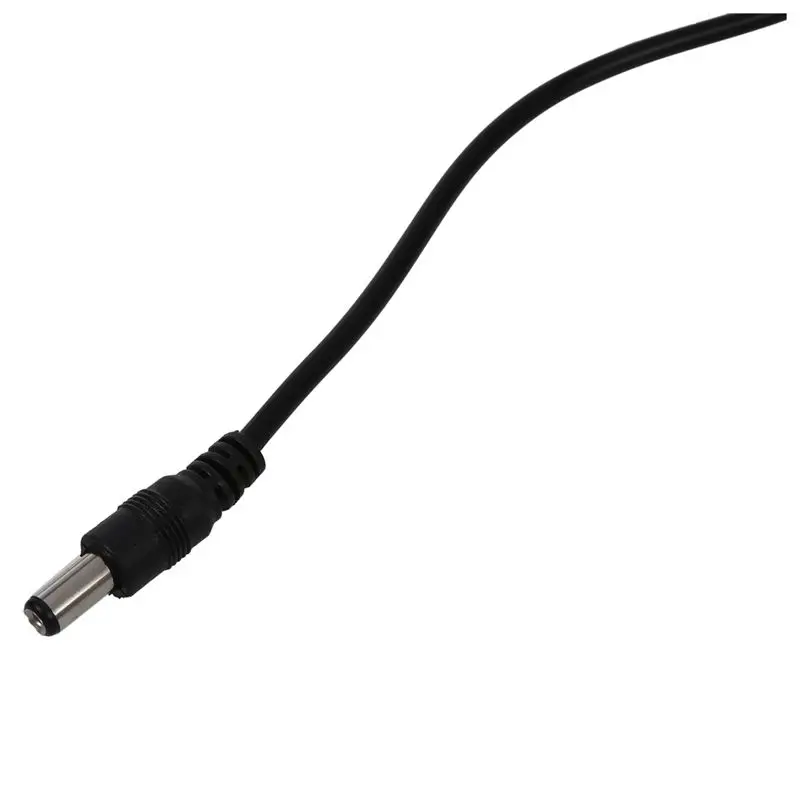 

USB Cable 5.5mm / 2.1mm 5V DC Barrel Jack Power Cable (Black, 75cm) #8