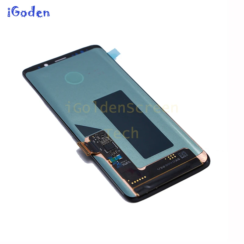Super AMOLED LCD 5 8 &quotдля Samsung S9 ЖК-дисплей кодирующий преобразователь сенсорного экрана