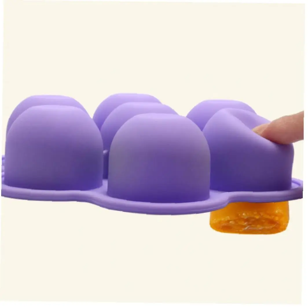 Коробка для еды силиконовый детский герметичный ящик хранения с семью