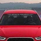 Модные автомобильные солнцезащитные наклейки на переднее ветровое стекло автомобильный ветровой экран Внешний Декор виниловые ПВХ наклейки для Ford Explorer автомобильные аксессуары