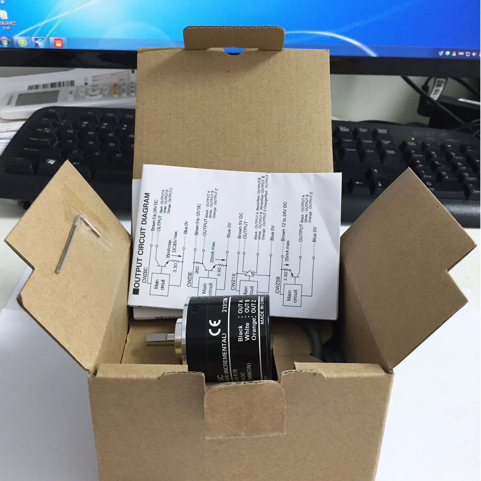 Оригинальный идентификатор для Omron внешний инкрементный кодировщик стандарта