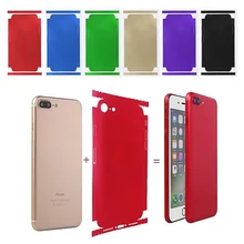 Для iPhone 5S 7 8 Plus X XS MAX однотонная наклейка на льду пленка полноразмерная Наклейка чехол Чехол Funda films For 6 6s протектор