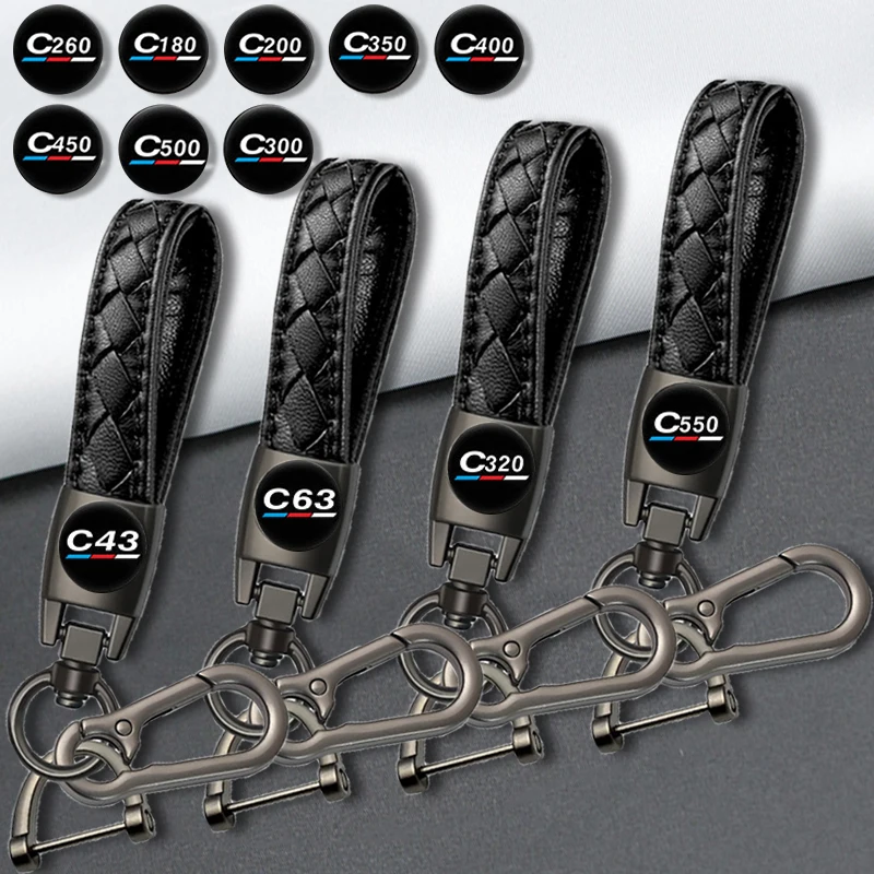 

1pcs Car Pendant Keychain Trinket Vintage Key Ring For Mercedess Benzs C43 C63 C180 C200 C260 C300 C320 C350 C400 C450 C500 C550