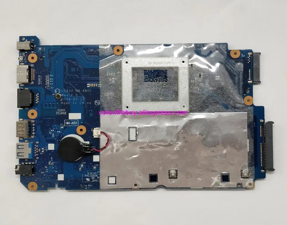 Genuine 5B20L77418 CG420 NM-A805 w N3060 CPU Laptop Motherboard Mainboard for Lenovo 110-15IBR NoteBook PC enlarge