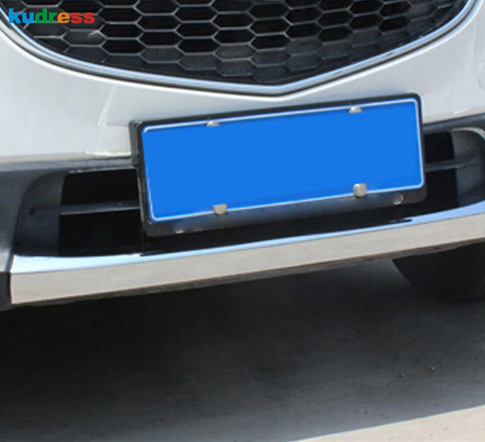 Накладка на передний бампер для Mazda CX 5 CX5 2012 2013 ABS Хромированная защитная лента