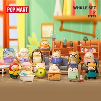 pop mart whole box duckoo my pet series blind box doll binary action figure birthday gift kid toy