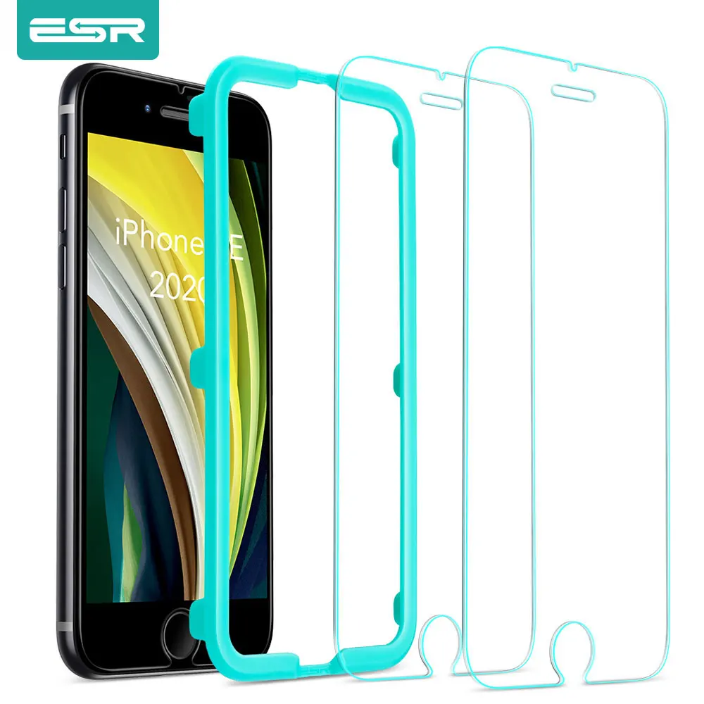 ESR Защита экрана для iPhone 11 Pro Max XR XS X Закаленное стекло SE 2020 8 7 Защитная пленка