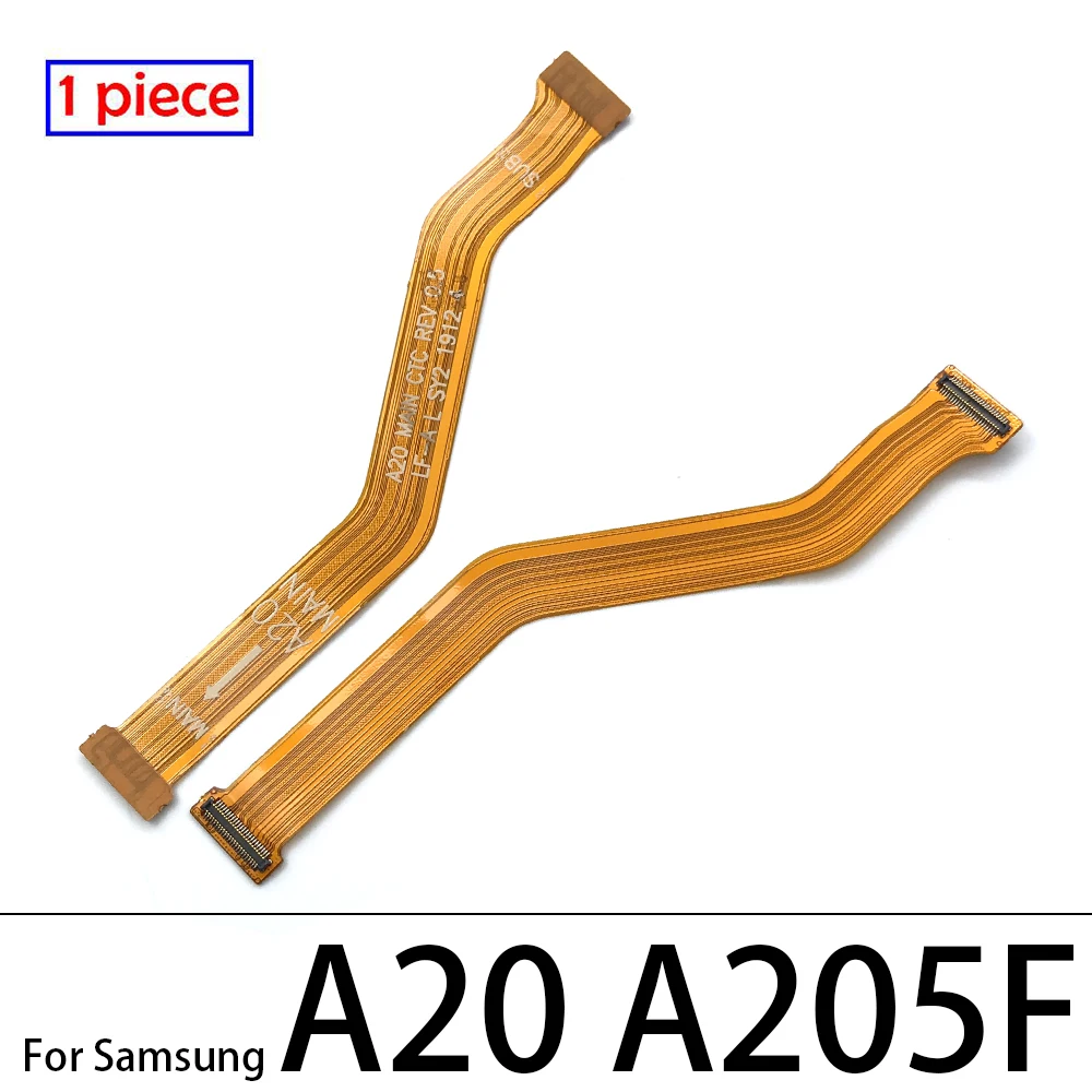 Соединитель материнской платы гибкий кабель для Samsung A10 A20 A30 A40 A50 A60 A70 A80 A90 A7 2018 A750F