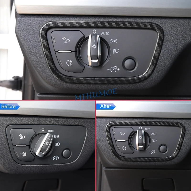 Для 2016 2017 2018 2019 2020 Audi A4 B9 A5 F5 Q5 FY SQ5 противотуманные фары переключатель объемного