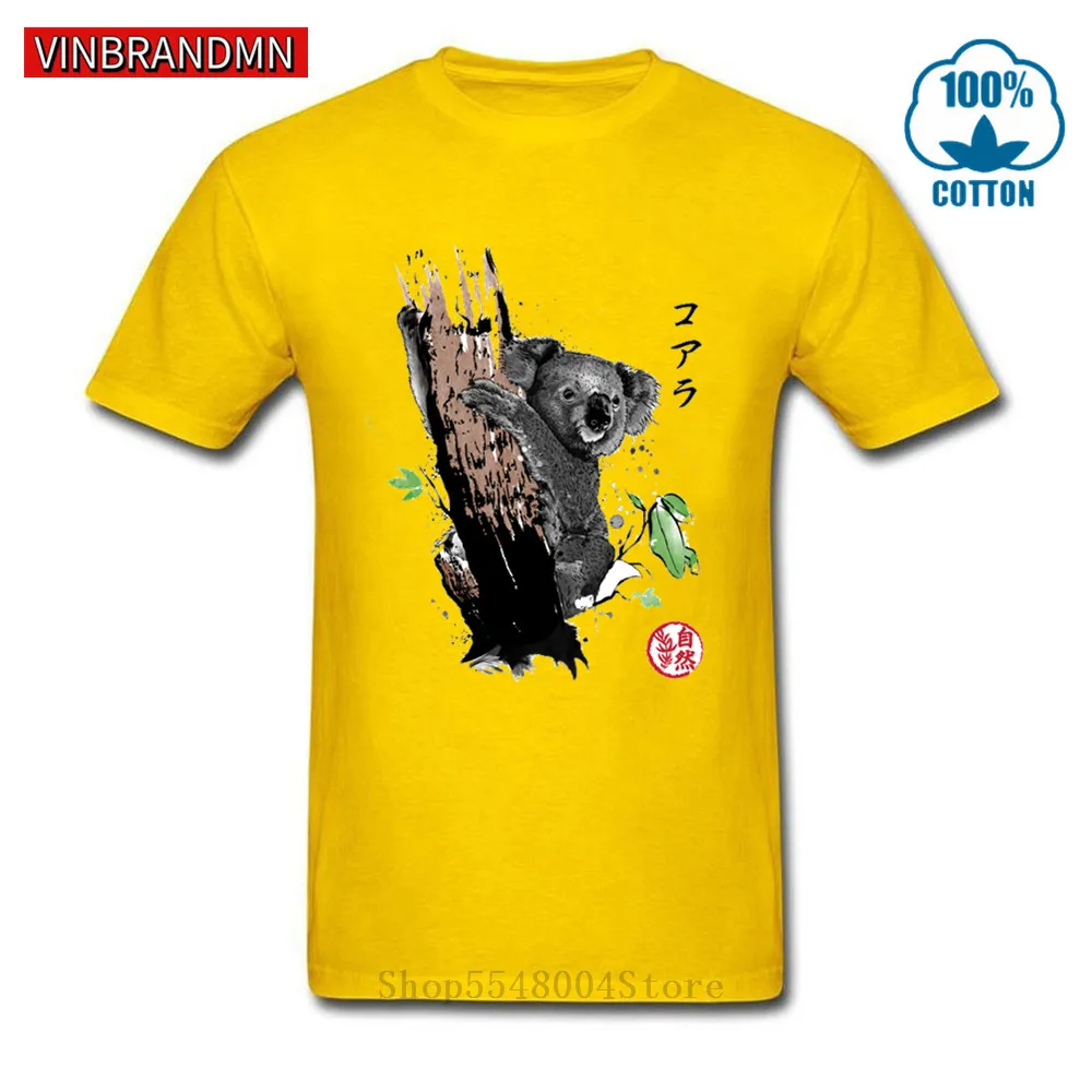 Горячая Распродажа Kawaii дикая коала футболка мужские австралийские всадные