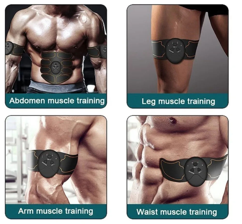 Новый Умный Электрический массажер для лечения импульсов и мышц живота