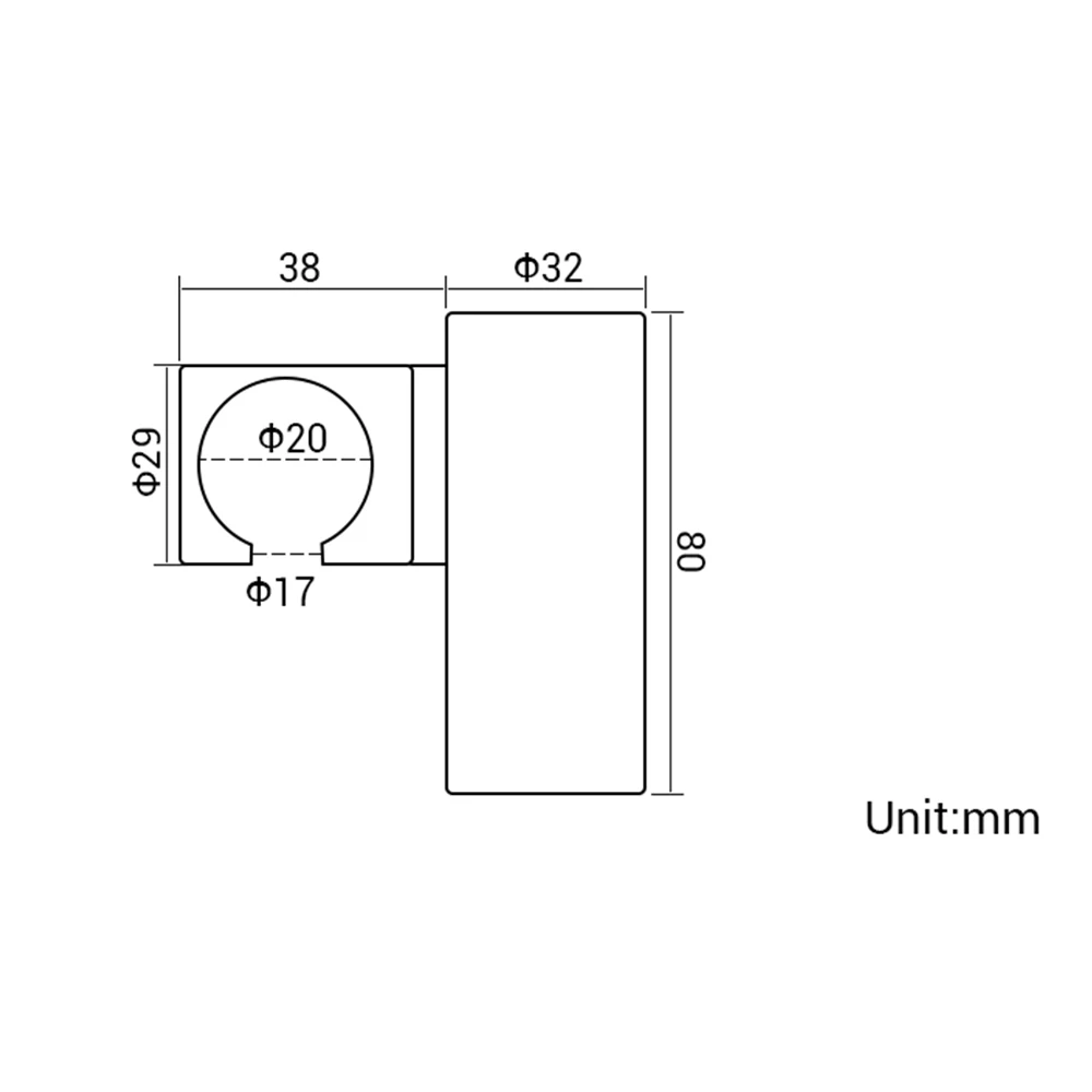 Кронштейн для душа Smesiteli ванной комнаты латунный настенный черный прочный