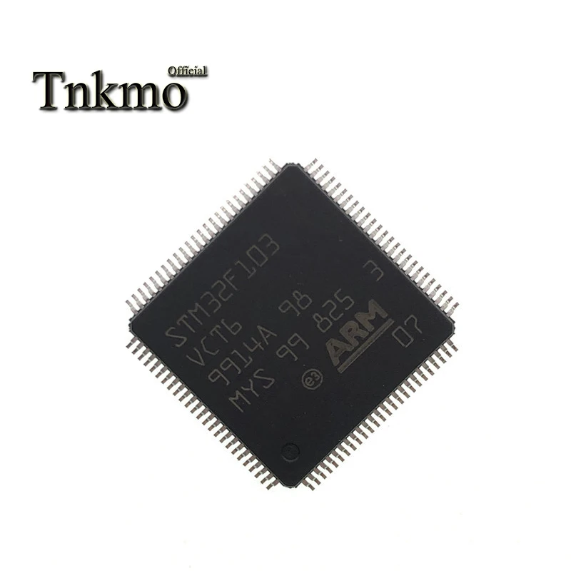 10 шт. STM32F103VCT6 LQFP 100 STM32F103VCT LQFP100 STM32F103VC STM32F103 32F103VCT6 32 битный микроконтроллер новый и