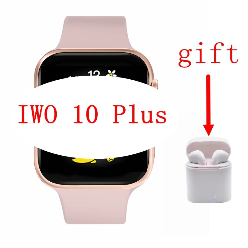 IWO 10 Plus 44 мм смарт часы Bluetooth звонок коробка gps звук сердечного ритма для Apple IPhone