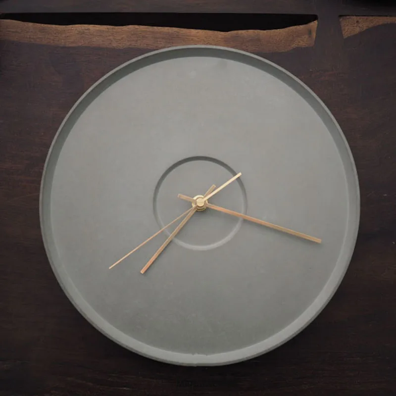 Силиконовые формы для цементных настенных часов круглые бетонных сделай сам