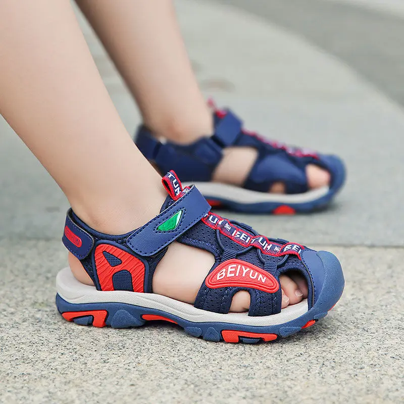 

Summer 2021 New Children's Sandal Soft-soled Anti-slip Chinese, Korean and Korean Children's Sandal Kids Sandals Boys