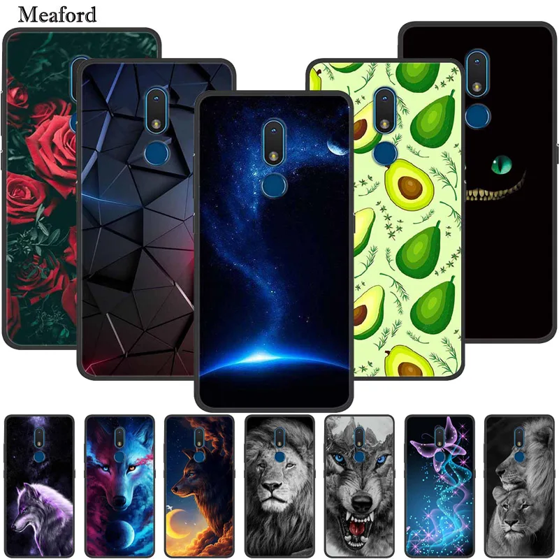 Чехол C20 Plus для Nokia C3 2020 роскошный бампер силиконовый мягкий чехол из ТПУ телефона