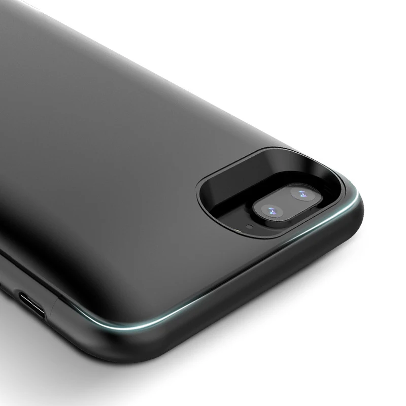 Фото Чехол с аккумулятором для iPhone 6plus 6s plus 7plus 8plus чехол внешним зарядным устройством Чехол с аккумулятором для iPhone 6plus 6s plus 7plus 8plus чехол внешним зарядным устройством
