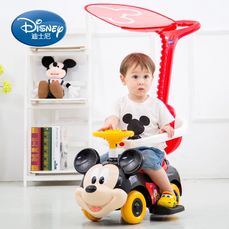 

Оригинальная детская прогулочная коляска Disney 1-3 лет с музыкальным поворотом