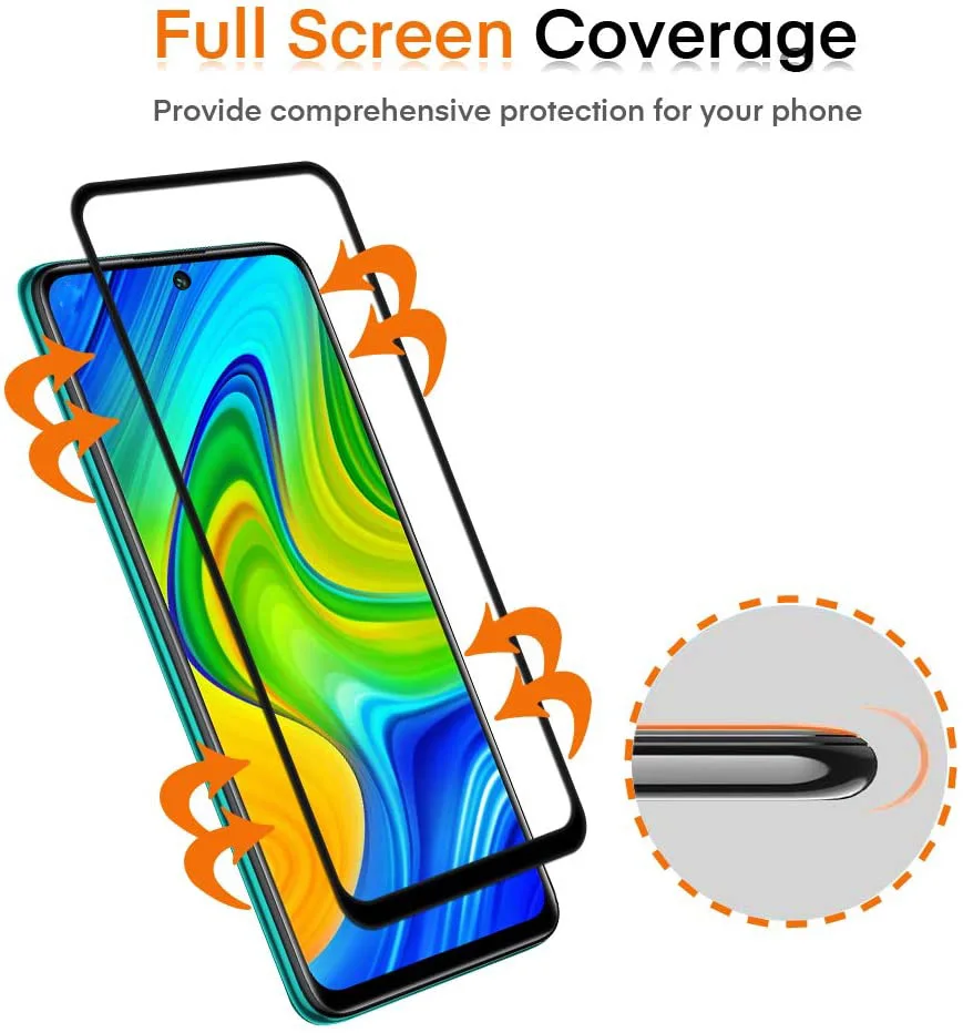 1-3 Pcs  for Xiaomi 12T-Pro Glass Redmi Note 11 10 S /9 11 Pro Screen Protector Mi11T Xiomi 12T Mi Xiaomi 11 T Pro Tempered Glass Xaomi Note 11 pro 5G lamina Glass Protection Redmi Note 11S 10S 11