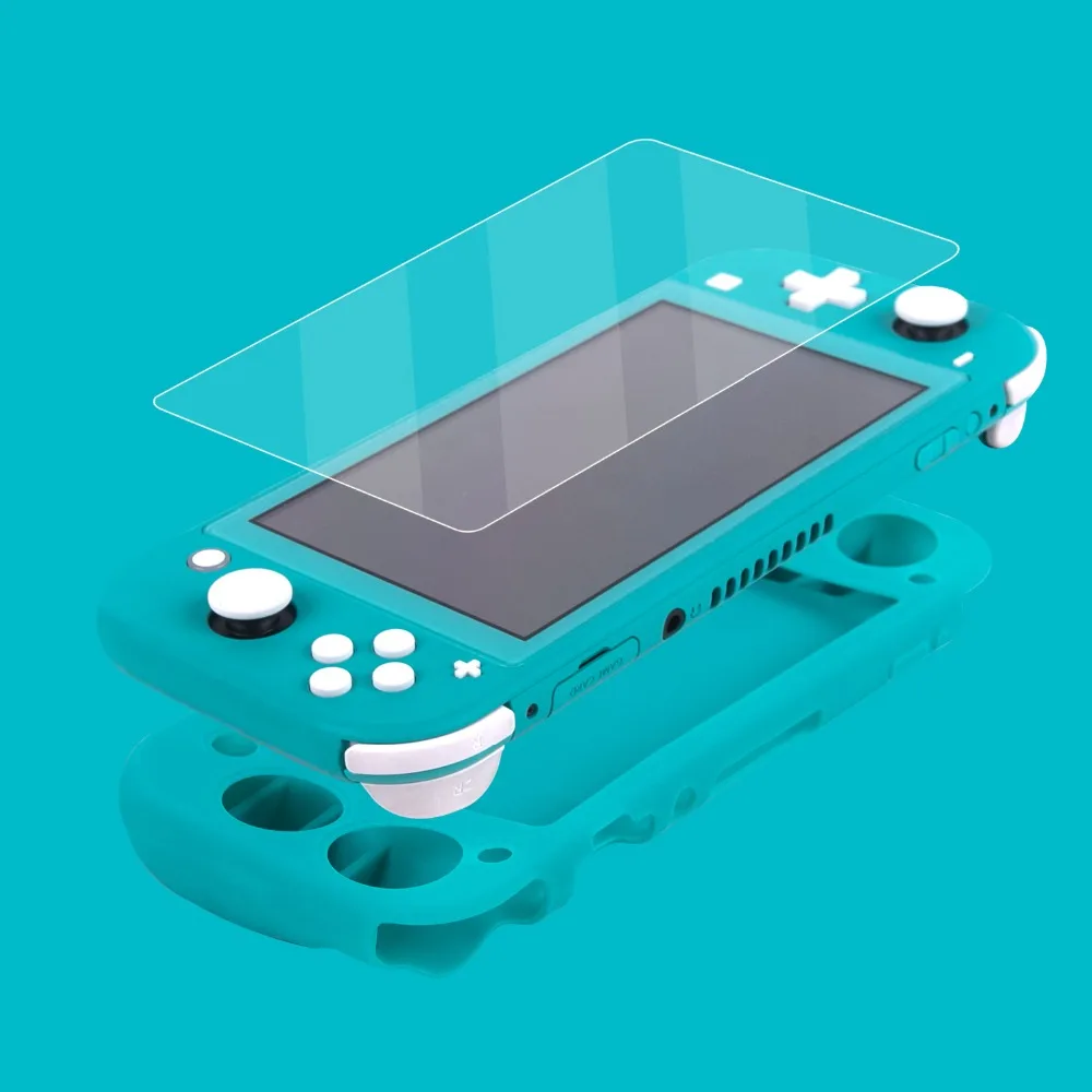 Мягкий ТПУ чехол CHINFAI для shand Switch Lite эргономичный Нескользящий Резиновый защитный чехол-подставка для NS Switch Lite мини-консоль