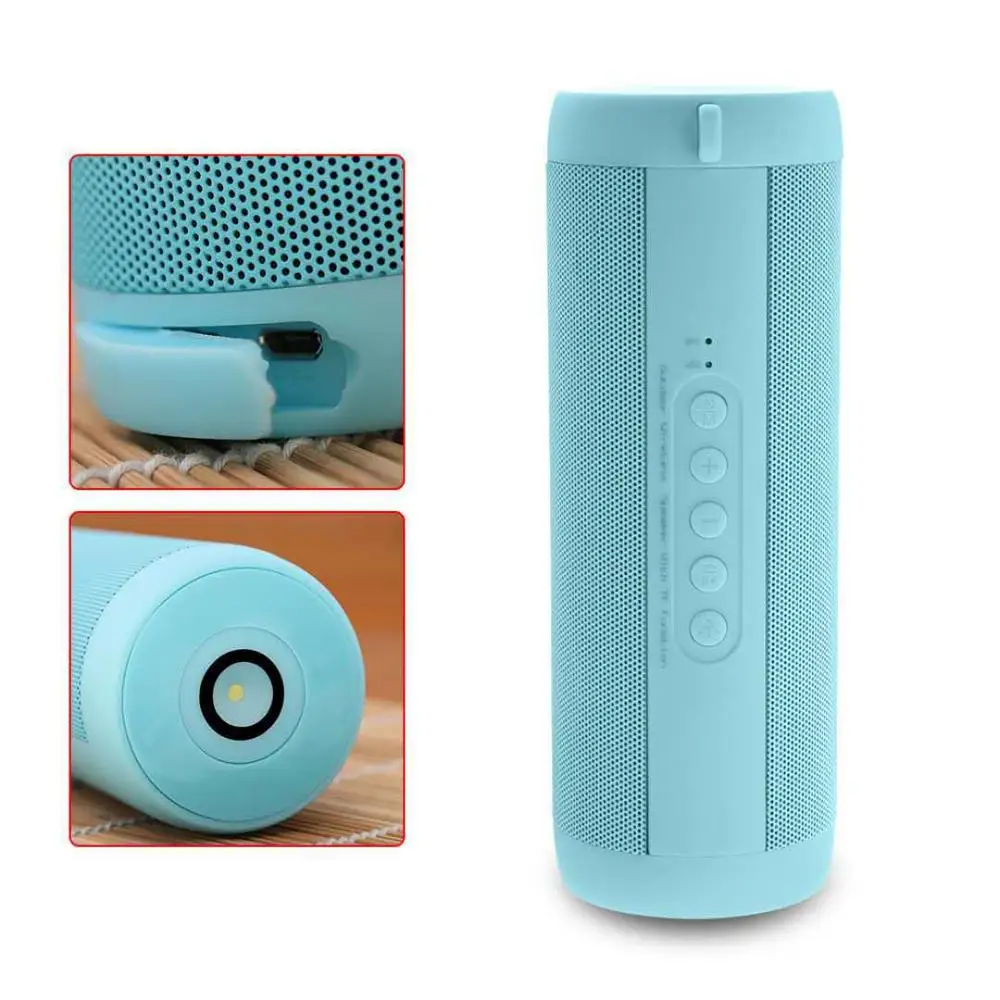 T2 Long Outdoor Shower Portable Wireless Waterproof Bluetooth Speaker Bocinas | Электроника